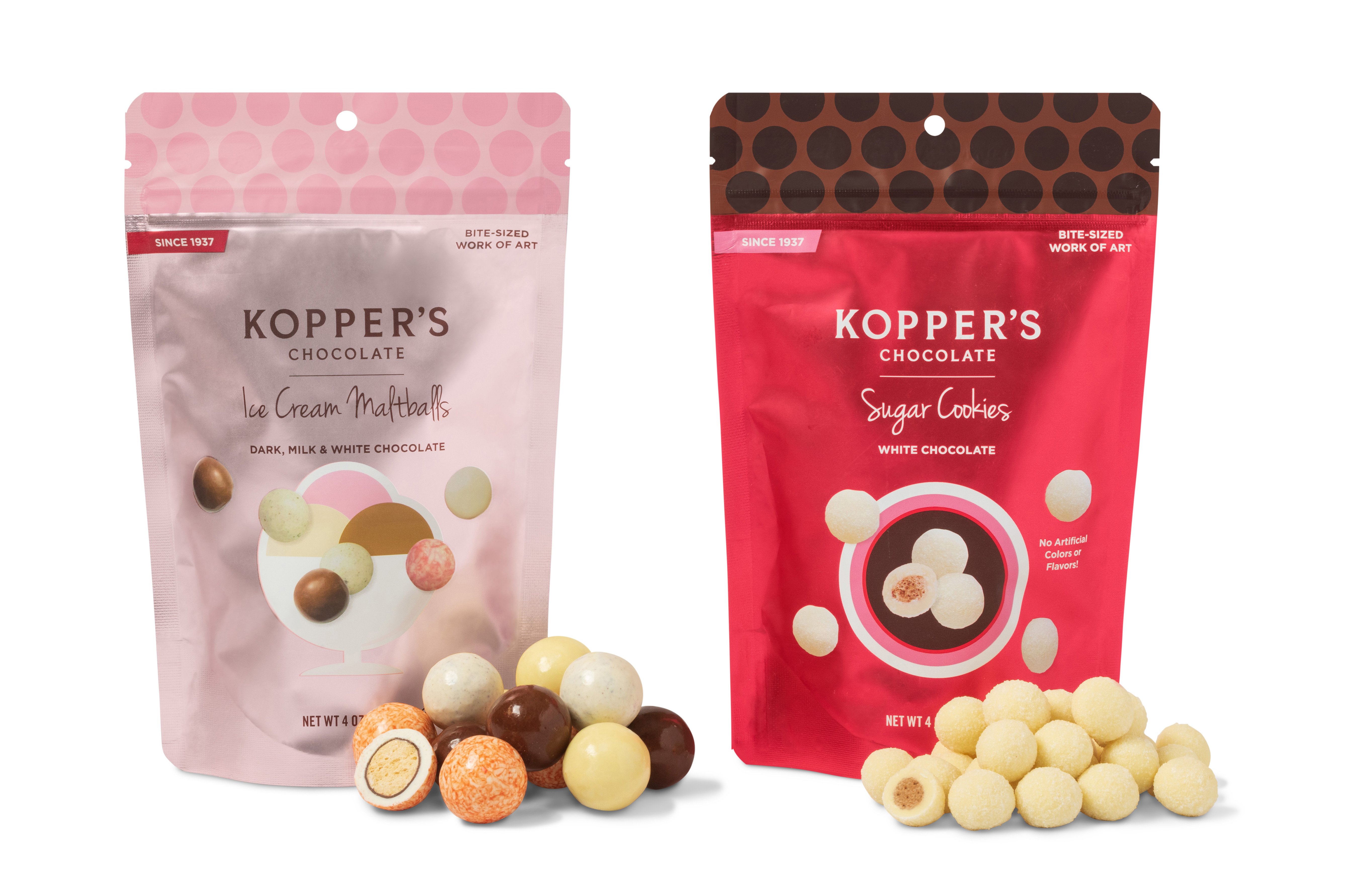 Kopper's Dark Chocolate Iced Coffee Bites, 4 oz.