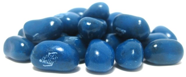 Blue jelly clearance beans