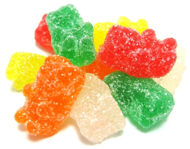 Single Flavor Gummy Bears, Flavored Gummi Bears