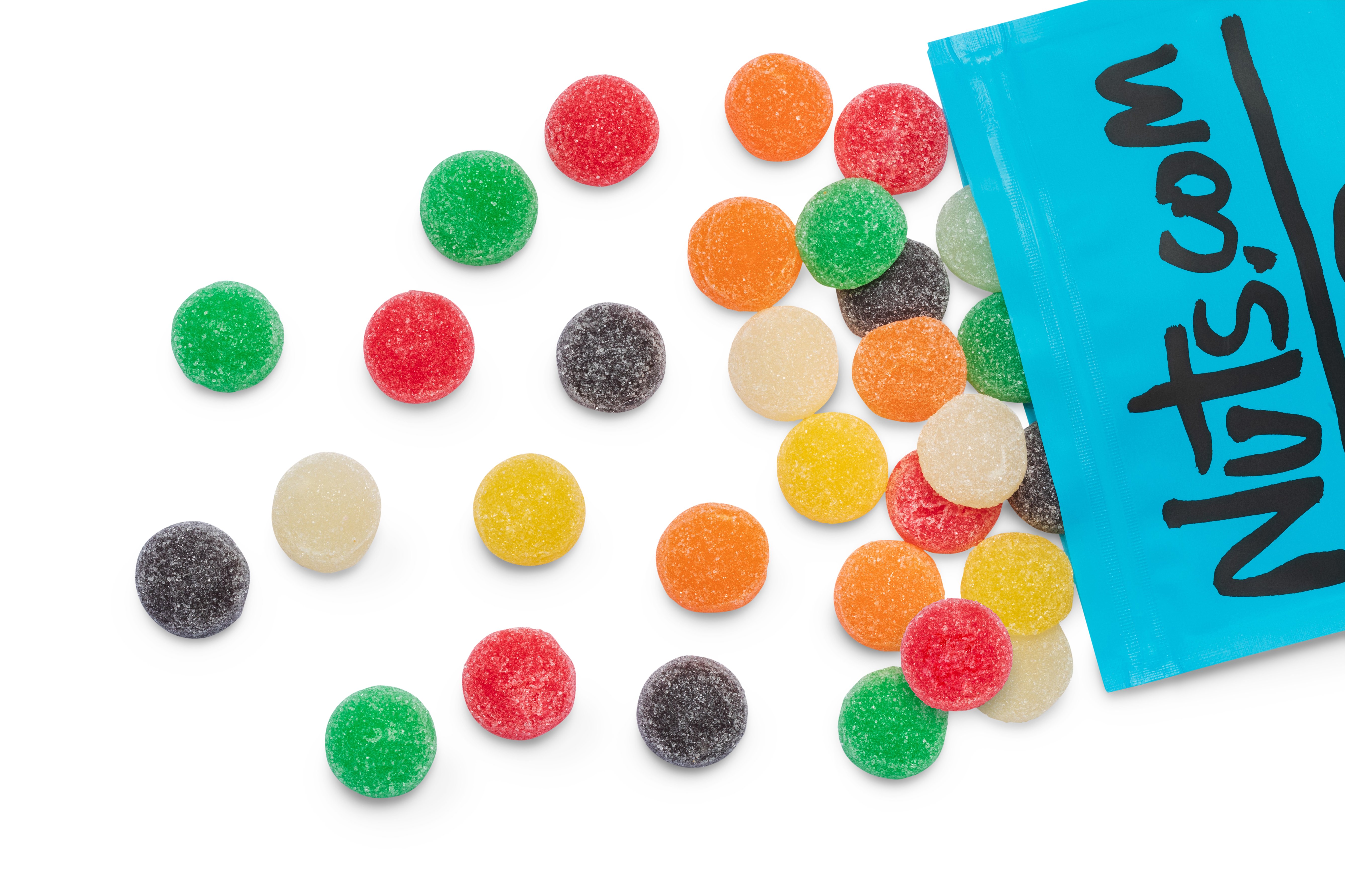 DOTS Individually Wrapped Candy - Original Gummy Candy Flavors - Cherry,  Lime, Orange, Lemon, Strawberry - Gluten Free, Kosher & Peanut Free  Gumdrops