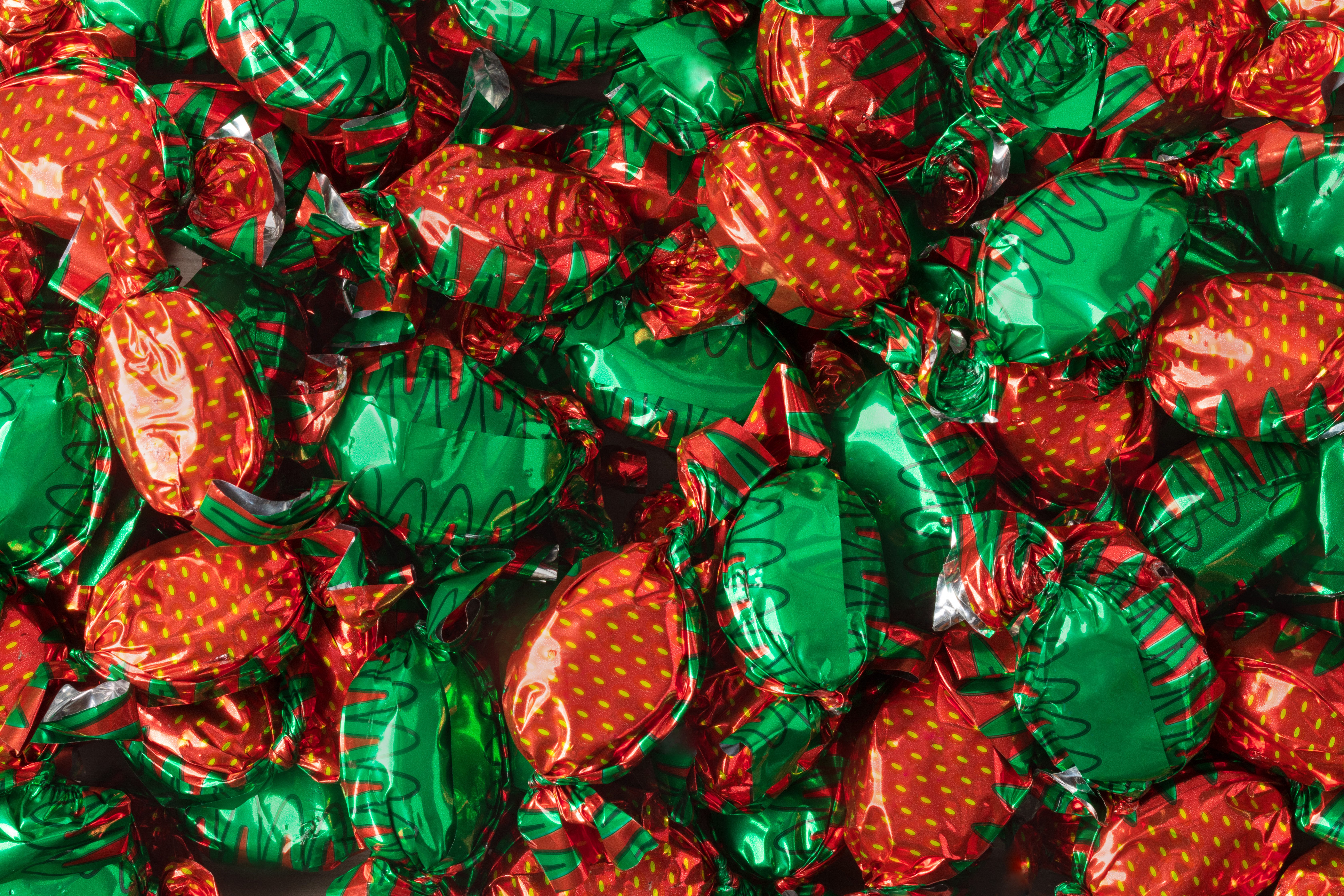 Strawberry Hard Candy - Chocolates & Sweets 