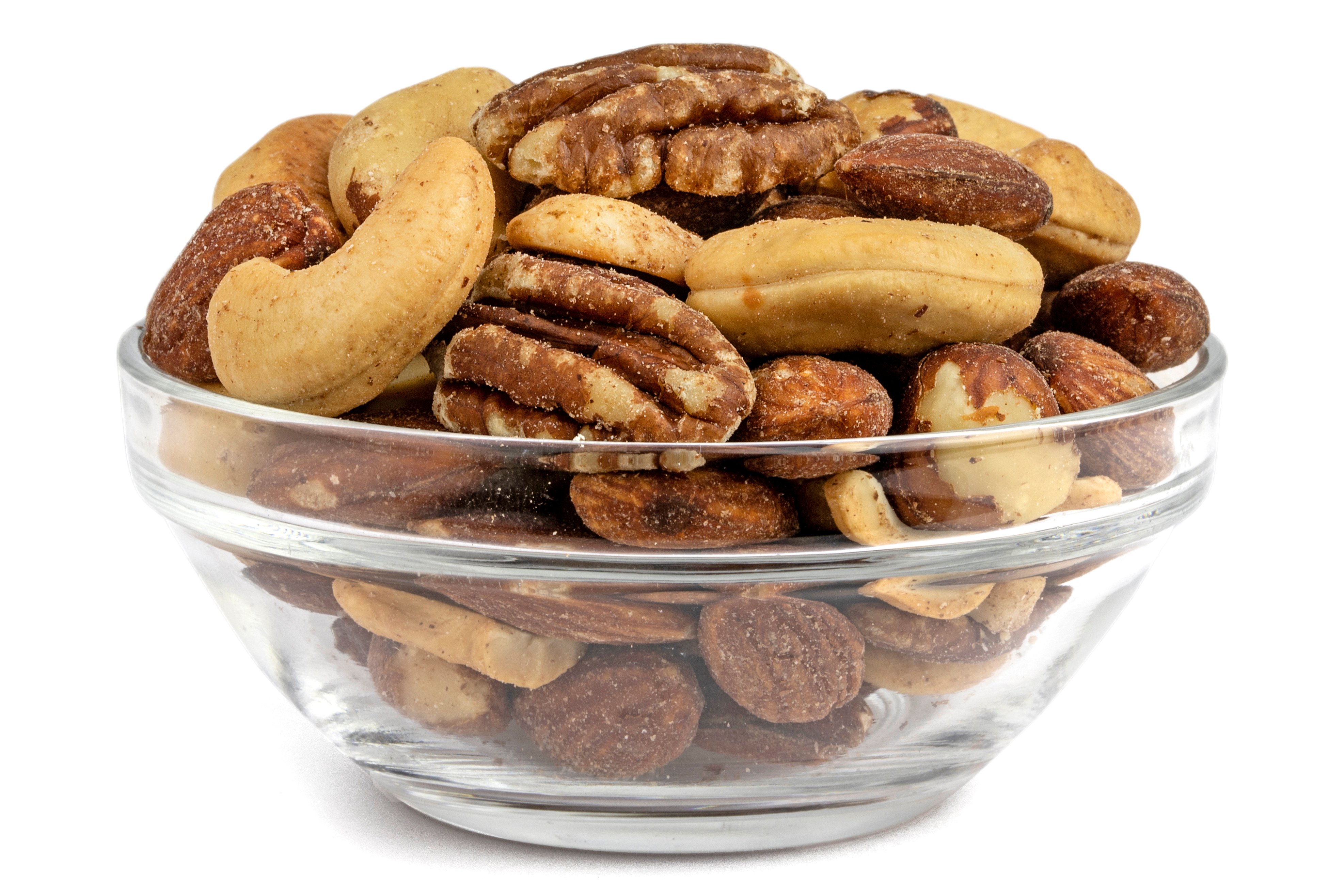 Roasted Mixed Nuts (50% Less Salt) - By the Pound 