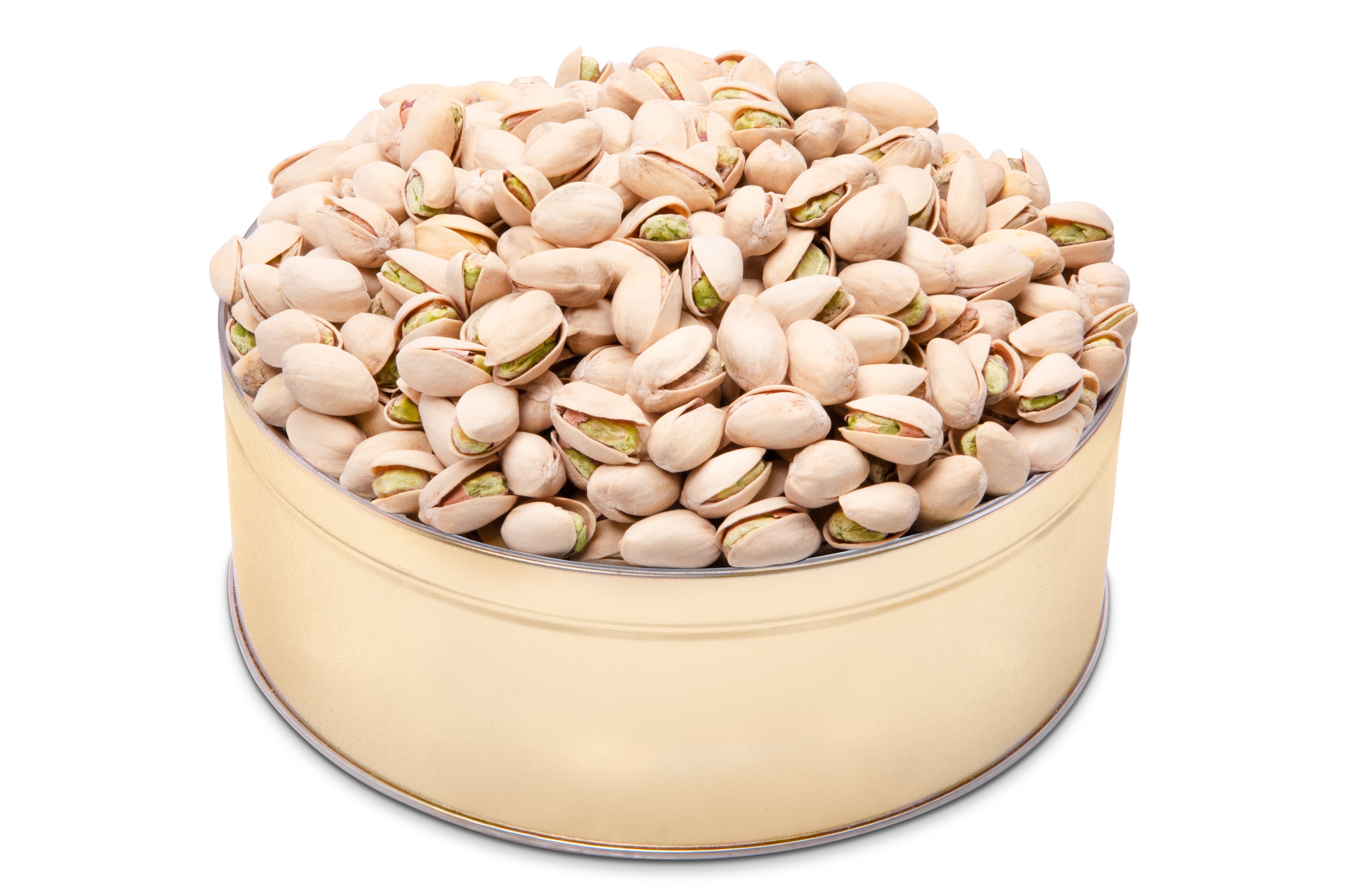 Nut Passion Gift Tin (Large) - Salted Pistachios, Large Gift Tins: Fastachi