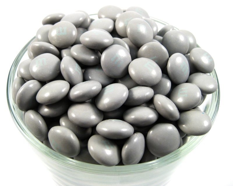 Paanut M&M'S Silver Candy