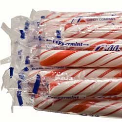 Peppermint Candy Sticks 70CT • Old-Fashioned Candy Sticks & Candy Canes •  Bulk Candy • Oh! Nuts®