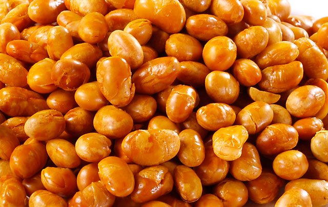 Salted, Whole Roasted Soy Beans 